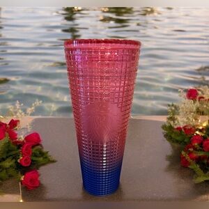 STARBUCKS Watermelon Gradient Ombre Cold Tumbler 24oz